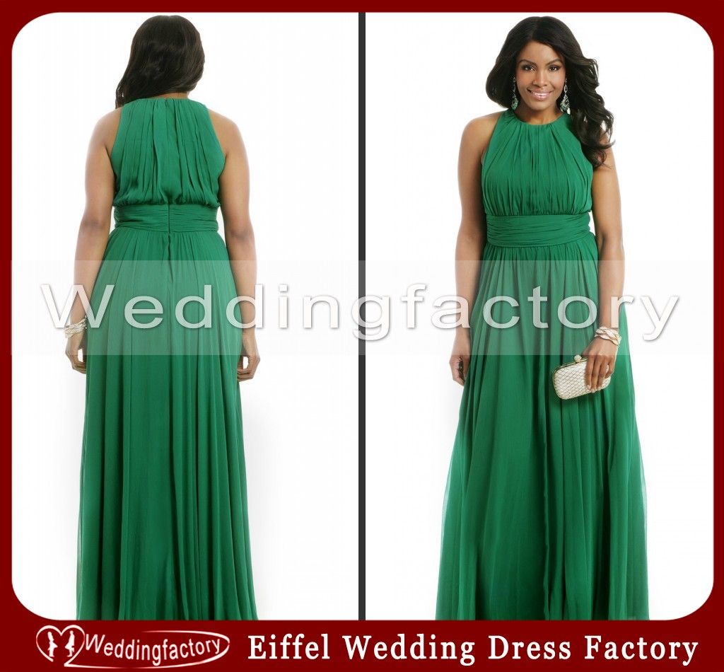 Plus size sleevelss formal dresses